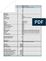 Pro Forma Template