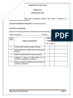 INSTRUMENTOS DE EVALUACIÓN