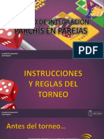 TORNEO DE PARCHÍS - Parejas