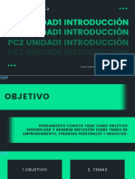 Pensamiento Cunista 2: Introducción al emprendimiento