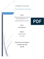 ACTIVIDAD 7 EVALUATIVA. Constitucion Politica