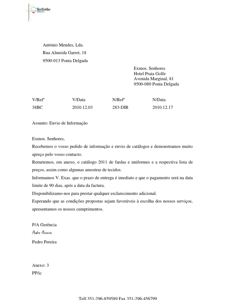 Carta a Apresentar um Orçamento-13