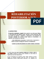 Rehabilitación Posterior A Ecv