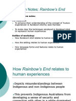 Revision Summary - Rainbow's End by Jane Harrison PDF