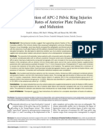 Posterior Fixation of APC-2 Pelvic Ring Injuries PDF