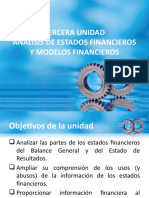 Analisis Financiero Unidad3 Análisis de Estados Financieros y Modelos Financieros