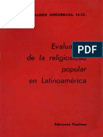 Evaluación de La Religiosidad Popular en La PDF