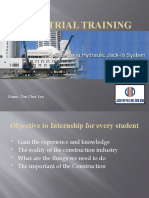 Industrial Training: Name: Tan Chee Yen