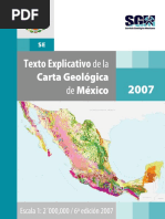 Carta Geologica De Mexico Cretaceo Fosil