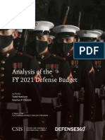 Analysis of The FY 2021 Defense Budget