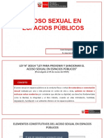 Acoso Sexual en Espacios Públicos