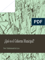 Qué Es El Gobierno Municipal PDF
