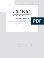 Company Profile Sample For Apparel Business PDF