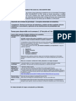 Actividades de La Semana 27 Se Julio Al 2 de Agosto 2020