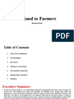 A Hand To Farmers: Business Plan