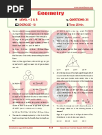 Level - 2 & 3 Questions: 25 Exercise - 10 Time: 25 Min