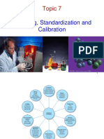 Topic 7: Sampling, Standardization and Calibration