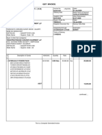 GST INVOICE TITLE