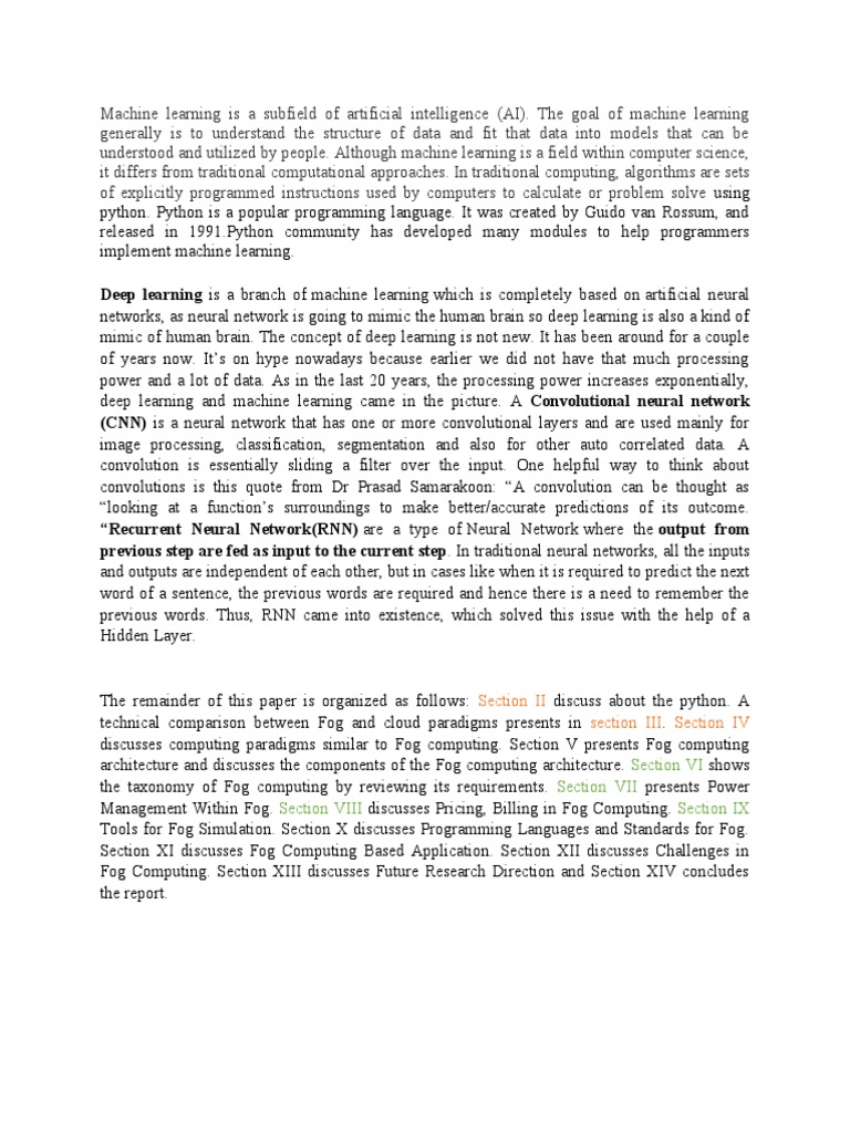 Section VI Section VII Section VIII Section IX Section II Section III