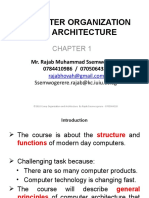 Computer Organization and Architecture: Mr. Rajab Muhammad Ssemwogerere 0784410986 / 0705064320