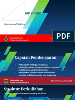 Kuliah VII Pestisida - Pengertian, Pengelompokan Dan Mekanisme Kerjanya