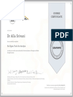 46) Six Sigma Tools Certificate PDF
