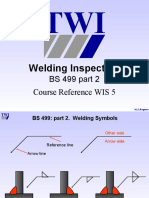 Welding Inspection: BS 499 Part 2 Course Reference WIS 5