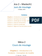 Chap 1 - Introduction À La Fonderie - Conception de Modèle 2017new