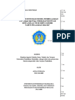 Panduan Penyusunan Halaman Depan Skripsi FSTT