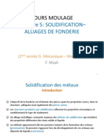 Chap 3 Solidification Des Métaux 2020 - Texte