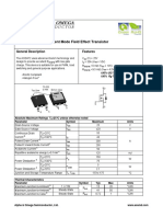 AOD472 N-Channel Enhancement Mode Field Effect Transistor: Features General Description