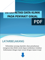 Interpretasi Data Klinik Gangguan Ginjal