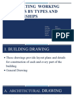 Interpreting Working Drawings by Types and Relationships