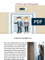 7 Rules of Elevator Etiquette