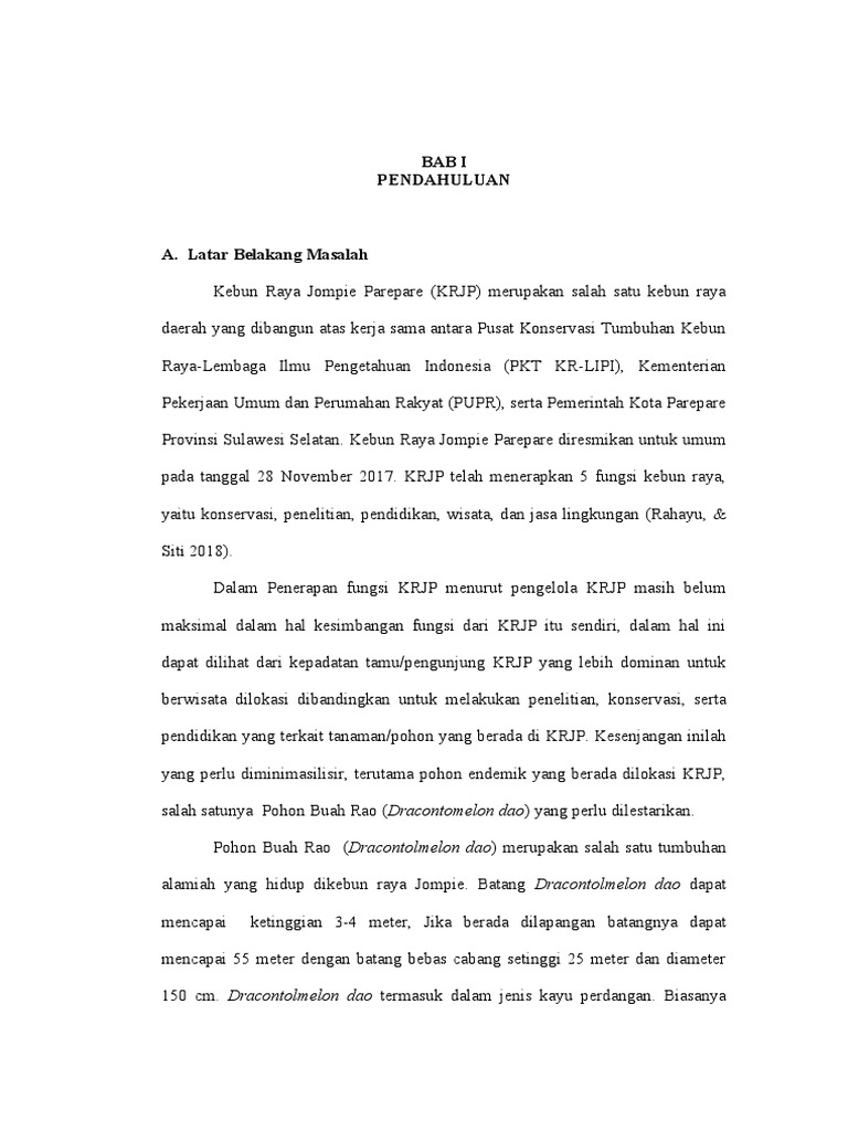 Isolasi Mikoriza pada Pohon Buah Rao | PDF
