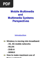 Mobile Multimedia and Multimedia Systems Perspectives