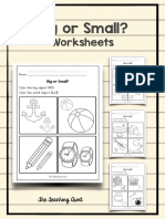 Big or Small?: Worksheets