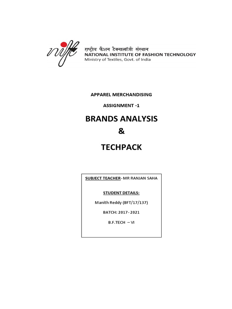 Brand Analysis of Bottom Wear | PDF | Seam (Sewing) | Dyeing
