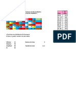 A Continuación Se Presentan Calificaciones de 60 Estudiantes Que Presentaron Primer Parcial de Estadistica I. Marca de Clase