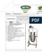 Ficha Tecnica Equipos - Proyecto