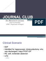 Journal Club: Dr. Shereen S. Lucman