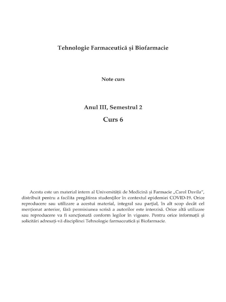 Curs 6 PDF | PDF