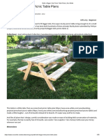 Build A Bigger Kids Picnic Table Plans - Ana White PDF