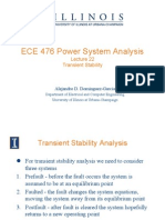 ECE 476 Power System Analysis: Transient Stability