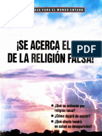 El Fin de La Religion Falsa