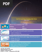 Sap Ui5 and Fiori Training With Odata: Anubhav Oberoy