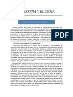 Tema 6 - La Herejía y El Cisma