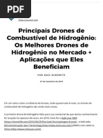 Os melhores drones de hidrogênio do mercado + as aplicações que eles beneficiam
