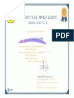 Participant Certificate PLITALK2
