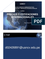 Diapositivas de Precios y Cotizaciones Internacionales PDF